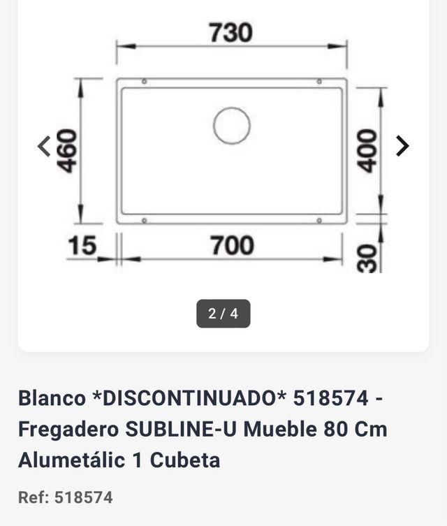 Pica Blanco Subline 700 -U Alumetálic