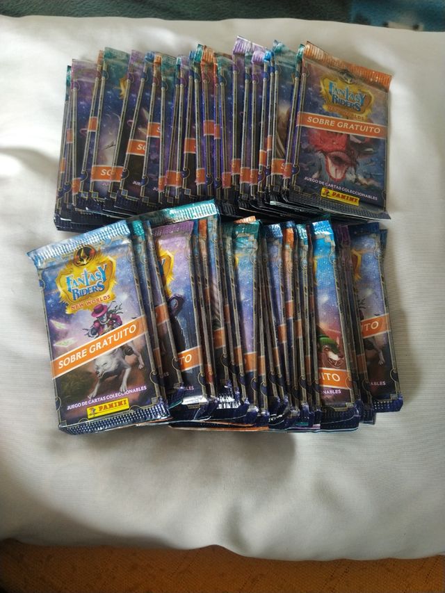 Lote 50 sobres fantasy riders