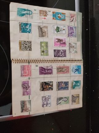 Sellos y tarjetas de colección