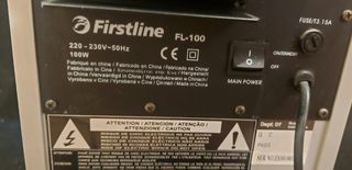 Ampli subwoofer 100w FirstLine FL-100 con mando