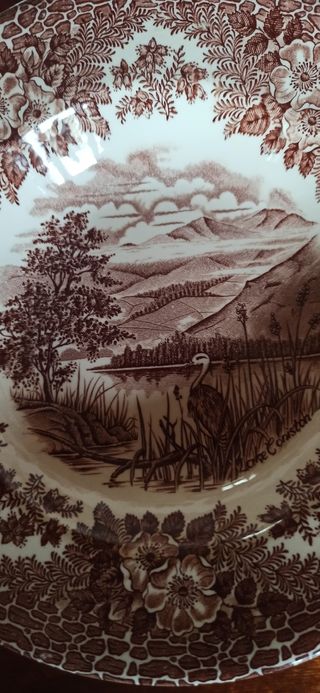 Servizio piatti inglese vintage