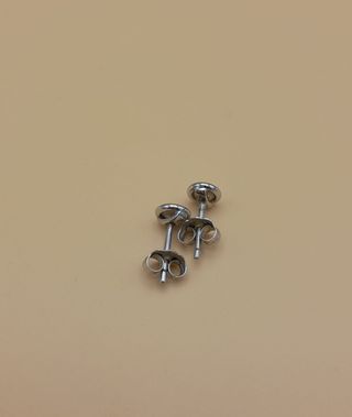Pendientes de oro 18kt con brillantes.