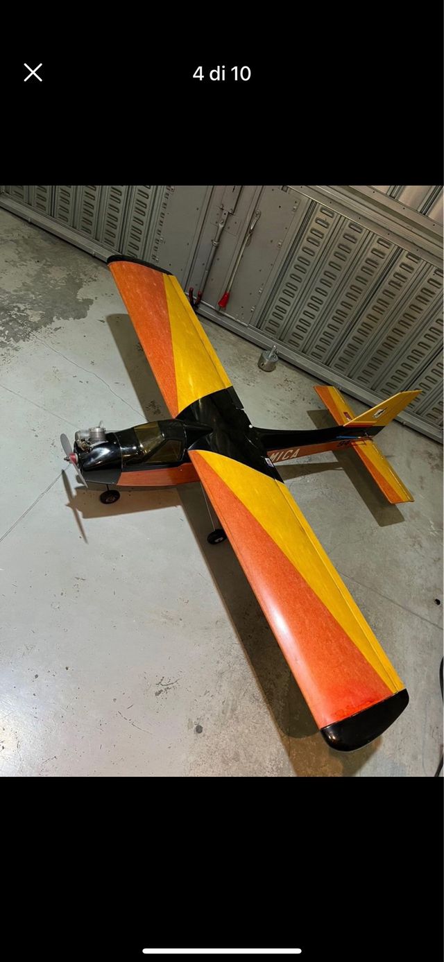 Aereo telex bertolani rc vintage