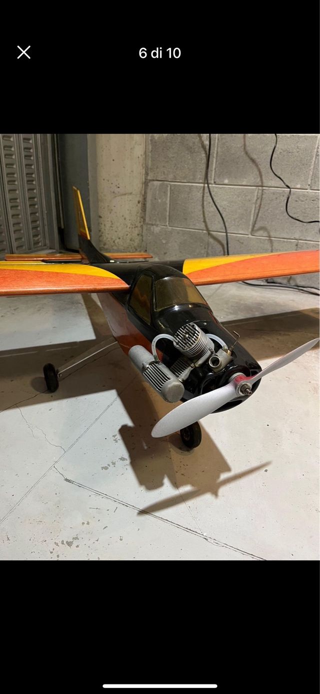 Aereo telex bertolani rc vintage