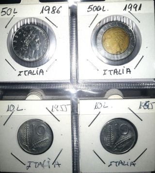 Lote Monedas Italia