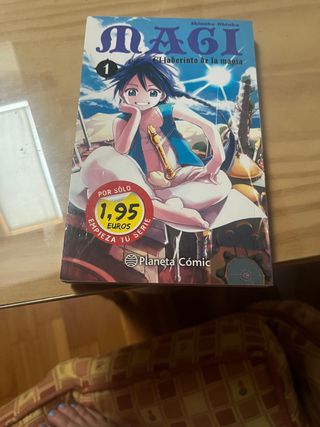 Manga MAGI, EL LABERINTO DE LA MAGIA Tomo 1