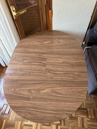 Mesa camilla de madera