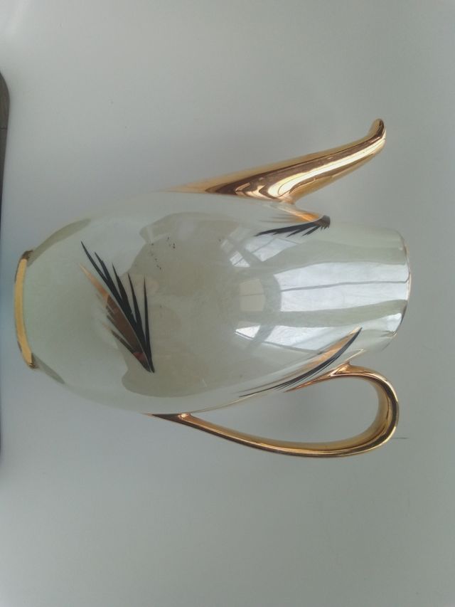 JARRA DE PORCELANA ANTIGA Vaso para bule de cerâmica