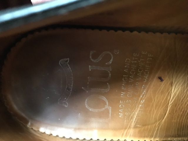 lotus scarpe inglesi