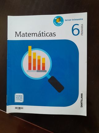 Libro de matemáticas sexto de primaria