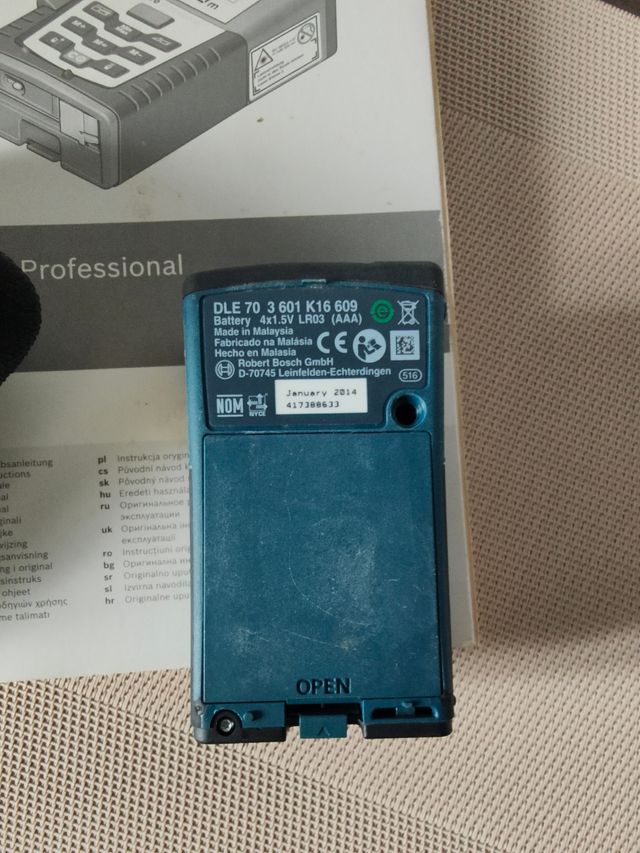 Medidor laser Bosch DLE 70