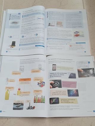 2 Libros Física y Química 3° ESO EDEBÉ