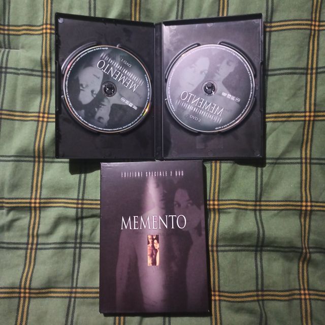 DVD MEMENTO e OTNEMEM edizione limitata a 2 dischi