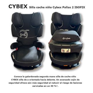 CYBEX Silla de Coche 2 en 1 Pallas 2-Fix negro