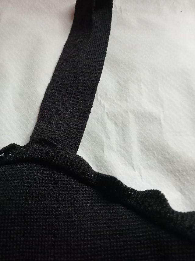 Top negro Zara talla S