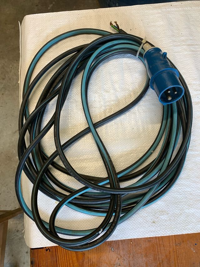 CABLE ELECTRICO CON PIÑA DE CONECSION