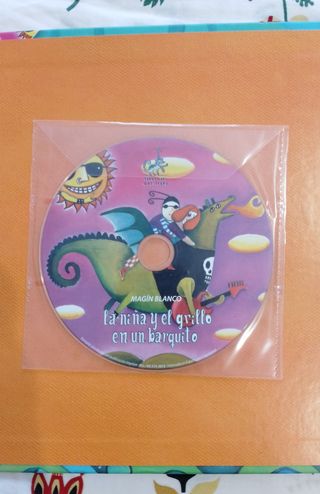 Cuento La niña y grillo en un barquito