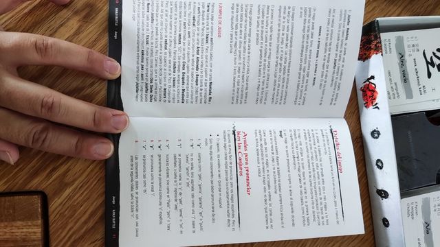 Juego de cartas Kanji Battle