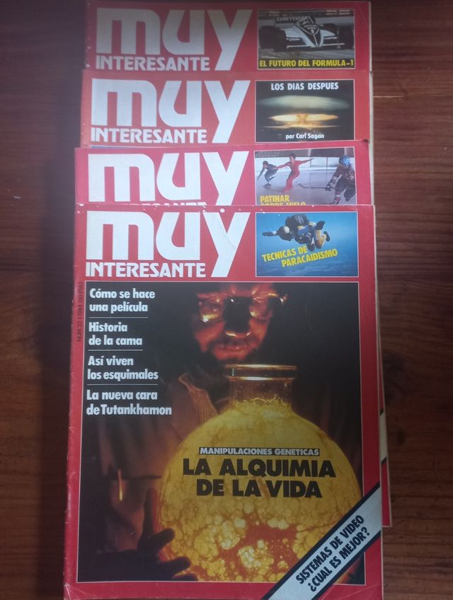 Pack revistas MUY INTERESANTE año 1984