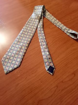 Corbatas seda italiana.vintage