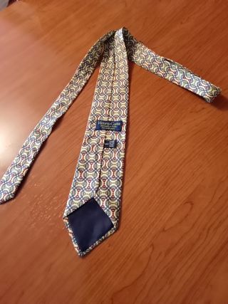 Corbatas seda italiana.vintage