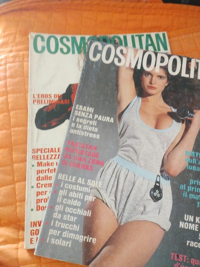 Cosmopolitan anno 88. 2 riviste cult.