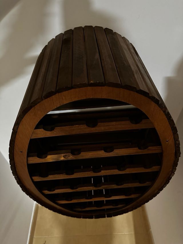 Botellero de madera