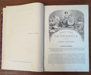 Historia General de Francia del Año 1874/1875