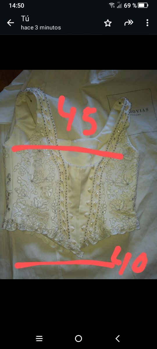 Vestido de novia Pronovias Oslo