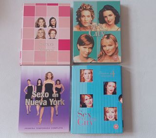 DVDs serie Sexo en Nueva York (4 temporadas)