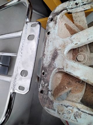 Soporte rueda recambio Vespa 125 N