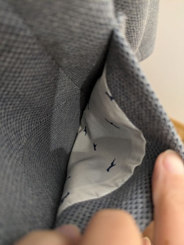 Americana/Blazer gris, talla XL Dándara