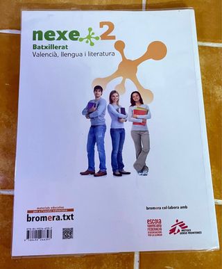 Libro de valenciano segundo de bachill Bromera