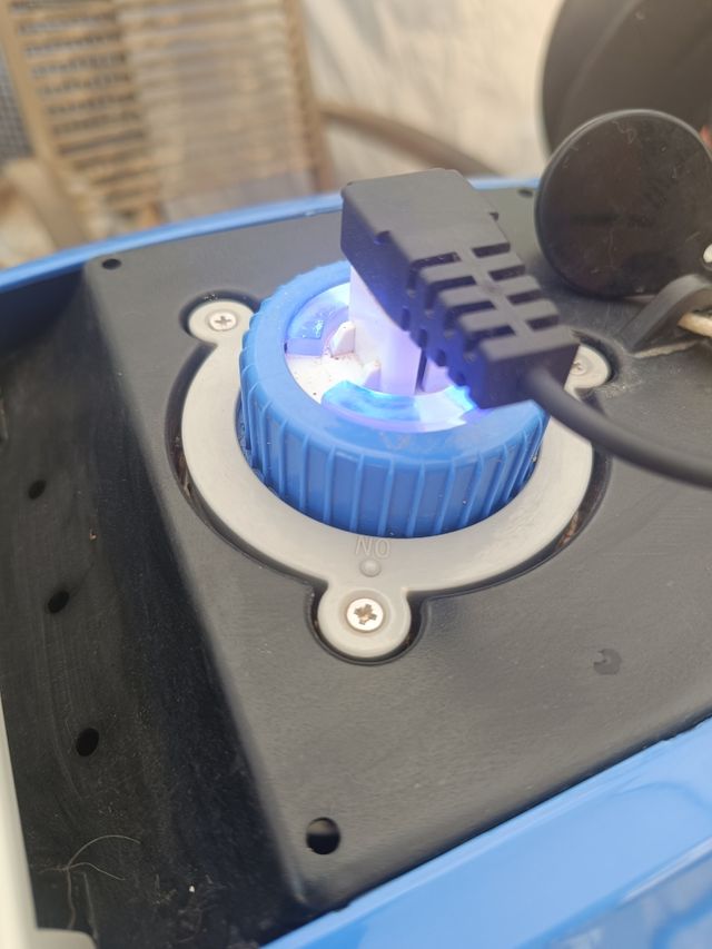 Limpia fondos Eléctrico Coyote recargable