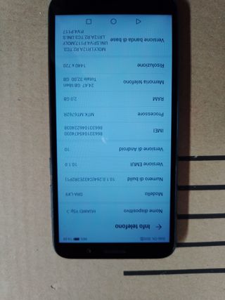 Huawei Y5p nero 5.45" 2gb/32gb Dual Sim