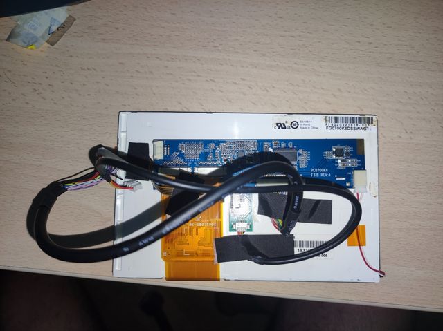 Pannello LCD da 7,0 pollici con Touch
