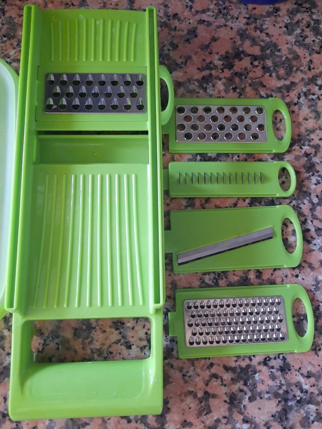 Mandolina + tuper + 5 acoples