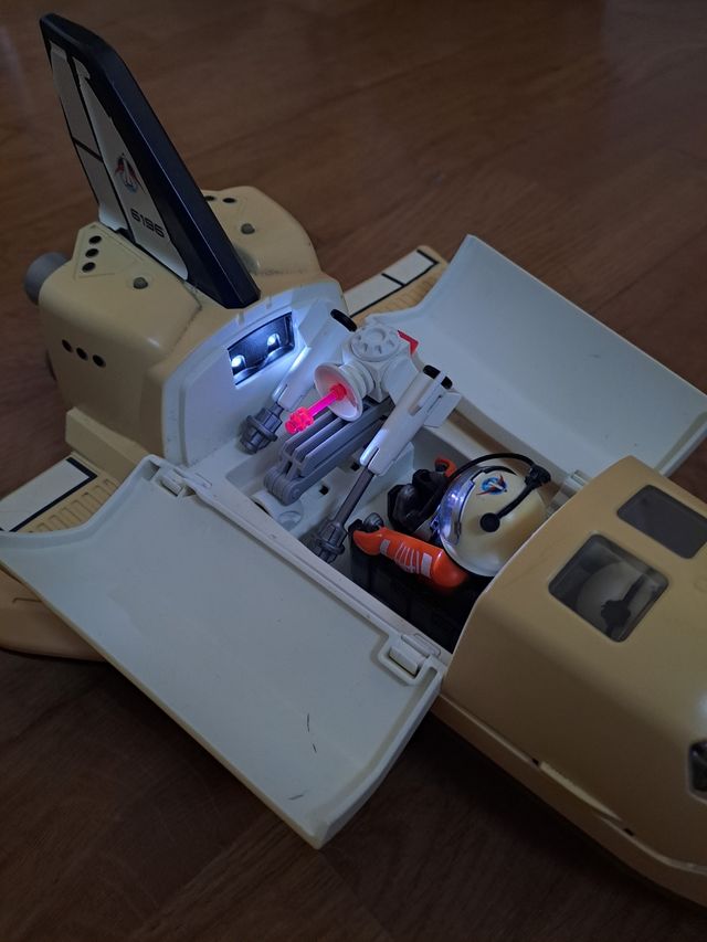 Nave Espacial Playmobil y Trasbordador