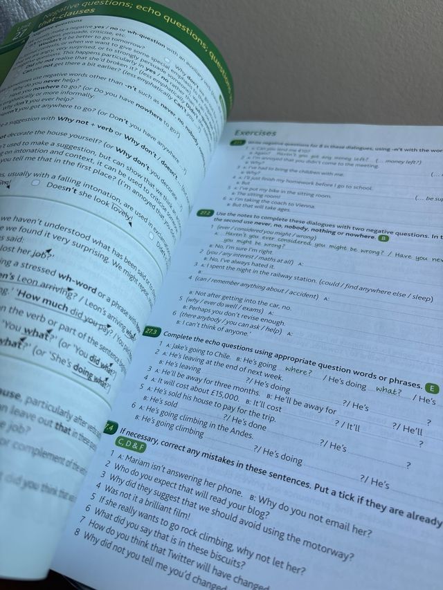 Advanced granmar in Use