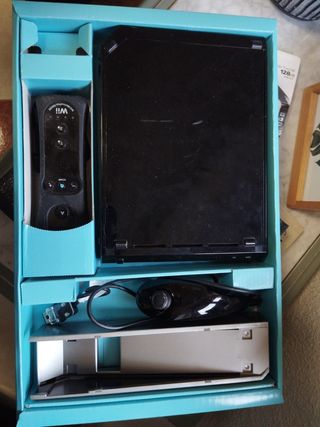 Wii de color negra