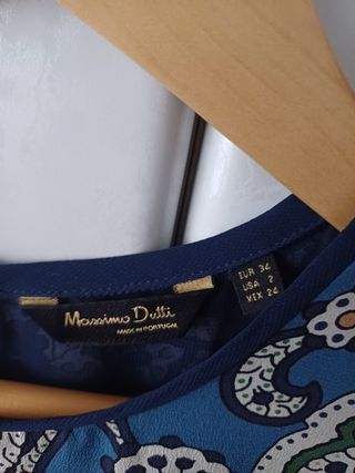 Vestido de massimo dutti