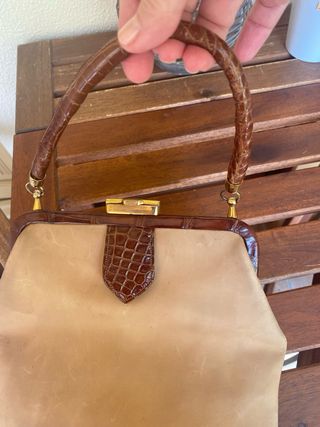 Bolso vintage de piel 