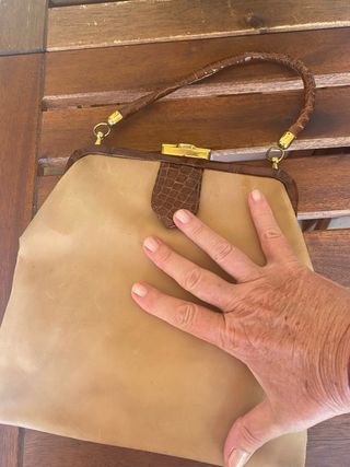Bolso vintage de piel 