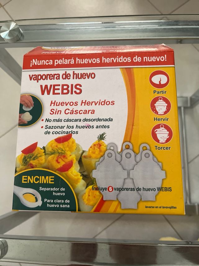 Vaporera de huevo WEBIS.