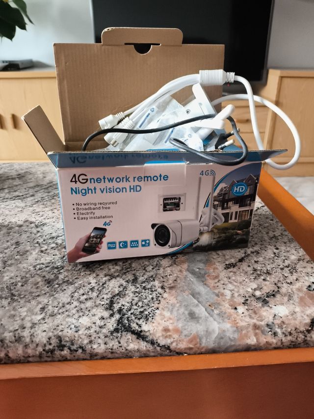 Cámara de vigilancia sin usar