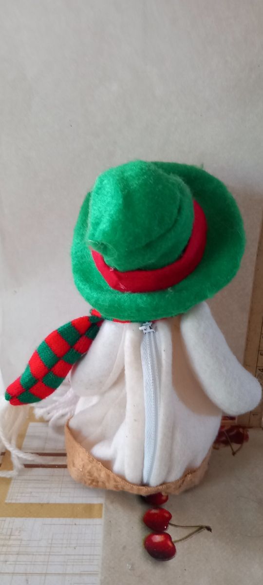 Omino di neve portasoldi