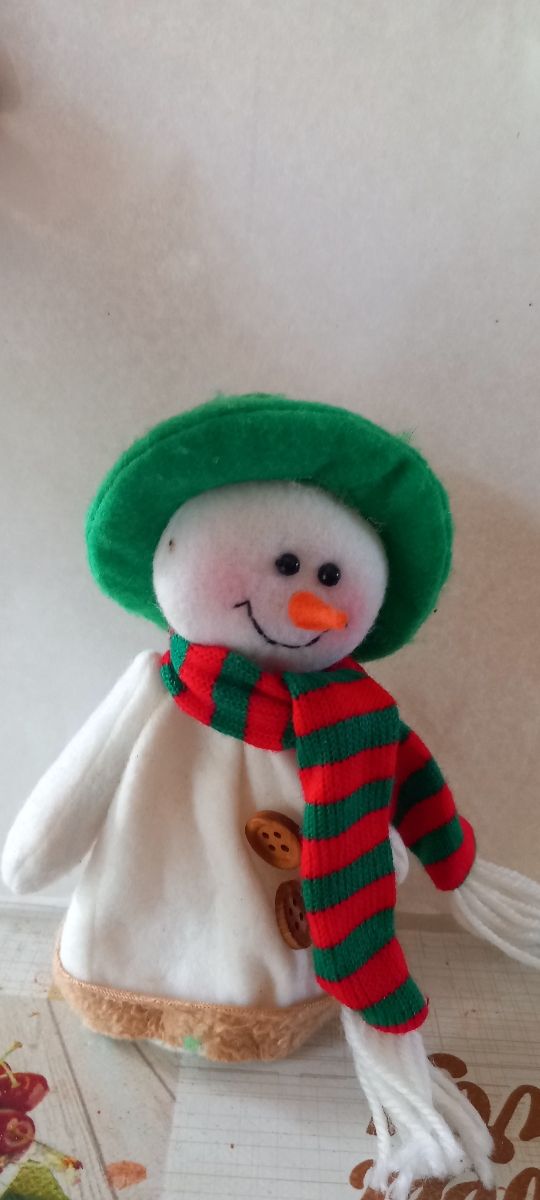 Omino di neve portasoldi