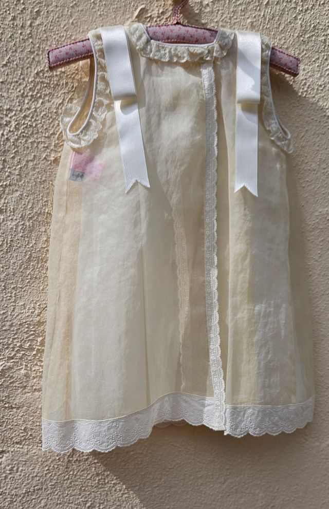 Vestido de bautizo recién Nacido 