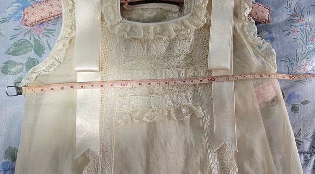 Vestido de bautizo recién Nacido 