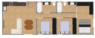Casas prefabricadas con CTE, casa modular.